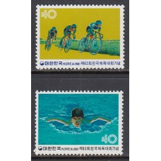 Corea del Sur - Correo 1981 Yvert 1121/2 ** Mnh  Deportes