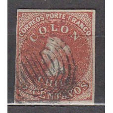 Chile - Correo 1856 Yvert 5 usado