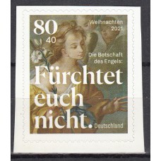 Alemania Federal Correo 2021 Yvert 3423 ** Mnh Navidad adh de carnet