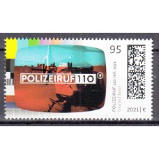 Alemania Federal Correo 2021 Yvert 3417 ** Mnh Legendas de TV Alemana