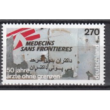 Alemania Federal Correo 2021 Yvert 3432 ** Mnh Medicos sin fronteras- Medicina