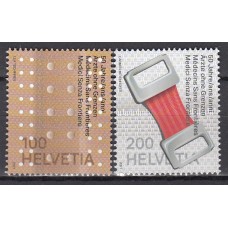 Suiza Correo 2021 Yvert 2662/63 ** Mnh Medico sin fronteras - Medicina