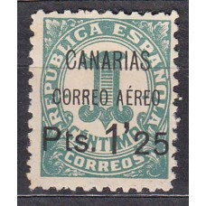 Canarias Correo 1937 Edifil 26 ** Mnh