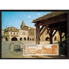 Francia - Carta Postal - Yvert 2405 - Matasellos Especiales Monpazier 1986