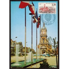 Francia - Carta Postal - Yvert 2476 - Matasello Especial - Exposición Nacional Lens 1987