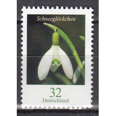 Alemania Federal Correo 2022 Yvert 3435 ** Mnh Definitivos Copos de Nieve - Flores