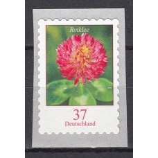 Alemania Federal Correo 2022 Yvert 3438 ** Mnh Definitivos Trebol Rojo Adhesivo de Rollo - Flores