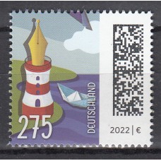 Alemania Federal Correo 2022 Yvert 3439 ** Mnh FM Neón - Faro