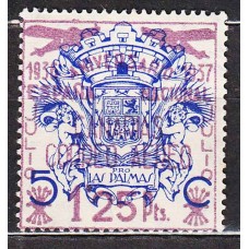 Canarias Correo 1937 Edifil 33 ** Mnh