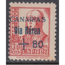Canarias Correo 1938 Edifil 50 * Mh