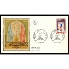 Francia Sobres Primer Dia FDC Yvert 1777 - Arco de triunfo 1973 Paris