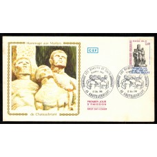 Francia Sobres Primer Dia FDC Yvert 2177 seda - Chateaubriant 1981