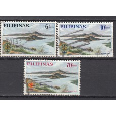 Filipinas Correo 1962 Yvert 553/55 usado