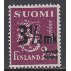 Finlandia - Correo 1943 Yvert 268 ** Mnh