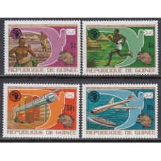 Guinea Republique - Correo Yvert 529/32 ** Mnh Centenario UPU