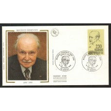 Francia Sobres Primer Dia FDC Yvert 2671 - Maurice Genevoix 1990