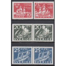 Suecia - Correo 1966 Yvert 546/51 ** Mnh Barcos