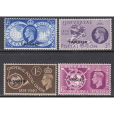 Marruecos Ingles - Correo Tipo III Yvert 44/47 ** Mnh UPU