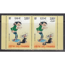 Francia - Correo 2001 Yvert P3371A  ** Mnh Dia del Sello - Comic