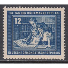 Alemania Oriental Correo 1951 Yvert 47 ** Mnh Dia del Sello