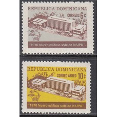 Dominicana - Correo 1970 Yvert 692+A,218 ** Mnh UPU