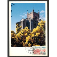 Francia - Carta Postal - Yvert 2698 - Iglesia de San Jacques Perpignan 1991