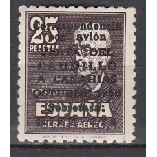 España II Centenario Correo 1951 Edifil 1090 * Mh Muy Bonito - Visita del Caudillo a Canarias