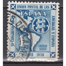 España II Centenario Correo 1951 Edifil 1091 usado