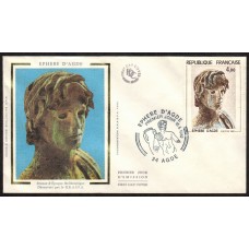 Francia Sobres Primer Dia FDC Yvert 2210 seda - Historia Agde 1982