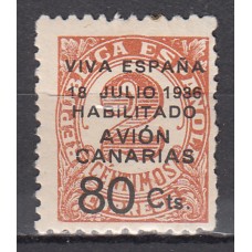 Canarias Correo 1937 Edifil 5A usado