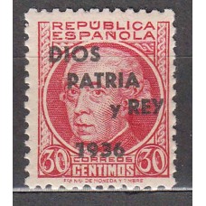 Locales Patrióticos San Sebastian 1937 Edifil 31 ** Mnh