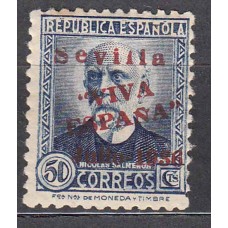 Locales Patrióticos Sevilla 1936 Edifil 28 (*) Mng