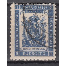 España Franquicias Militares 1894 Edifil 34 usado