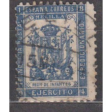 España Franquicias Militares 1894 Edifil 32 usado