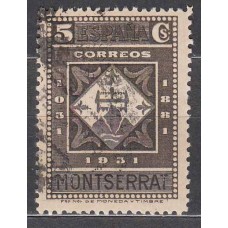 España Sueltos 1931 Edifil 638 usado - Montserrat