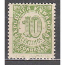 España Variedades 1938 Edifil 746pc ** Mnh  Papel cartulina