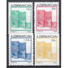 Azerbaijan - Correo Yvert 83/86 ** Mnh