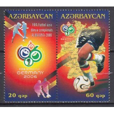 Azerbaijan - Correo Yvert 541/42 ** Mnh Deportes - Copa Mundial de Fútbol