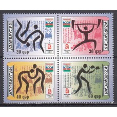 Azerbaijan - Correo Yvert 607/10 ** Mnh  Juegos Olimpicos de Verano Pekin