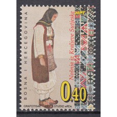 Herceg Bosna - Correo Yvert 44 ** Mnh Costumbres Tradicionales