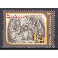 Herceg Bosna - Correo Yvert 62 ** Mnh Navidad