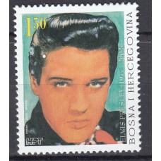 Herceg Bosna - Correo Yvert 74 ** Mnh Personaje - Música - Elvis Presley