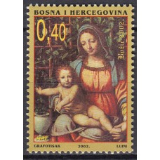 Herceg Bosna - Correo Yvert 80 ** Mnh Navidad