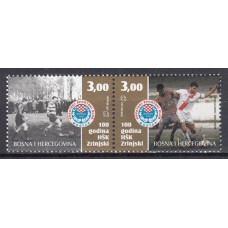 Herceg Bosna - Correo Yvert 127/28 ** Mnh Deportes - Fútbol