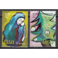 Herceg Bosna - Correo Yvert 142/43 ** Mnh Navidad