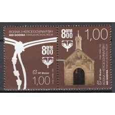 Herceg Bosna - Correo Yvert 240/41 ** Mnh Religión