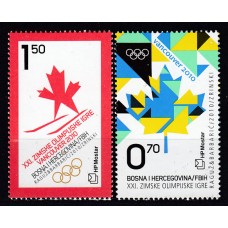 Herceg Bosna - Correo Yvert 251/52 ** Mnh Juegos Olimpicos  - Deportes