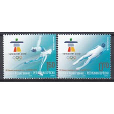 República Serbia (de Bosnia) - Correo Yvert 456/57 ** Mnh Juegos Olimpicos de Invierno Vanouver