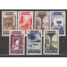 Marruecos Correo 1941 Edifil 234/40 * Mh