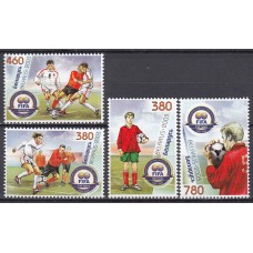 Bielorusia - Correo 2003 Yvert 465/68 ** Mnh Deportes - Fútbol